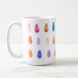 Mug PeintureDouceDrops Motif couleur d'origine contemp