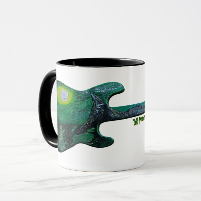 Mug Peintures DG Guitare Geen Valley (Devant gauche)