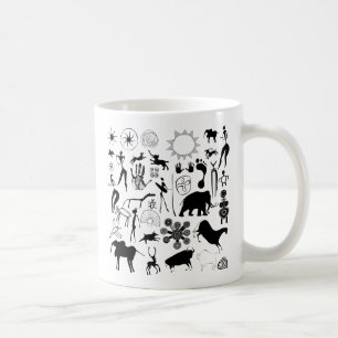 Mug Peintures rupestres - art primitif