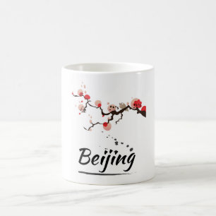 Mug Pékin Chine Art de voyage vintage