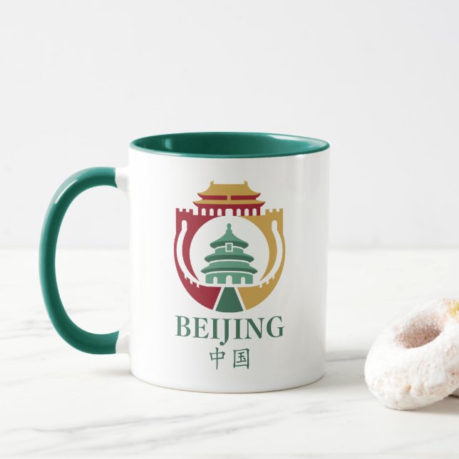 Mug Pékin Chine Asie (Avec donut)