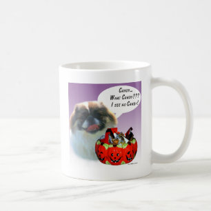 Mug Pekingese Halloween Candy