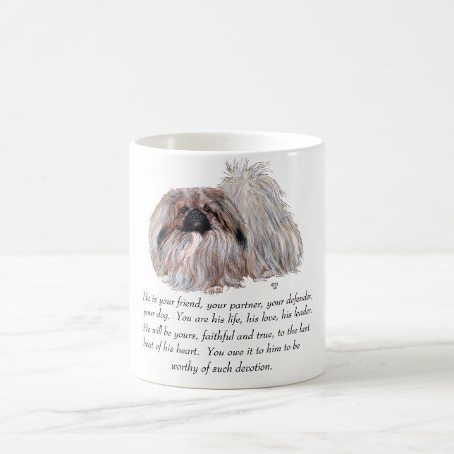 Mug Pékinois Souvenir - MÂLE (Centre)