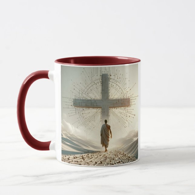 Mug Pèlerinage de la Conviction - La Foi rencontre Ete (Gauche)