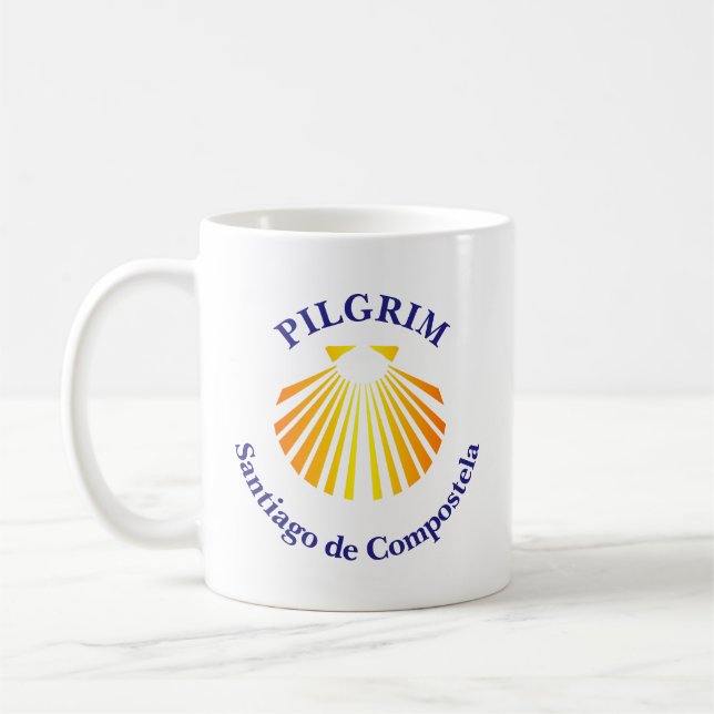 Mug Pèlerins de Saint-Jacques-de-Compostelle (Gauche)