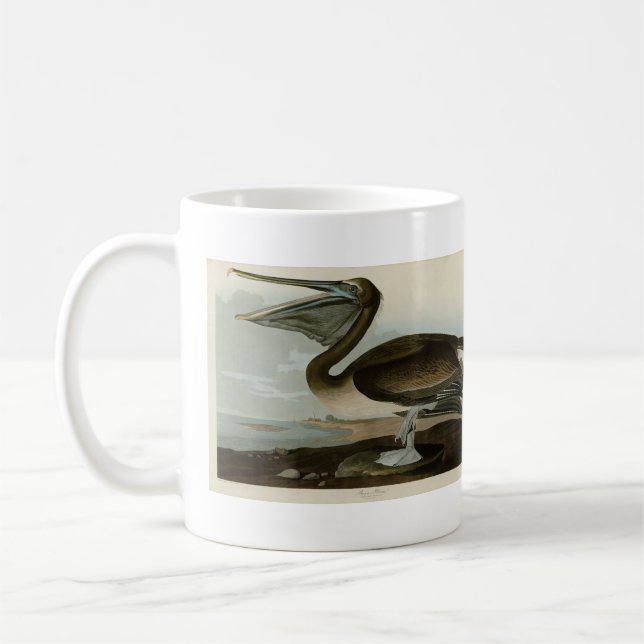 Mug Pélican Brown d'Audubon's Birds of America (Gauche)