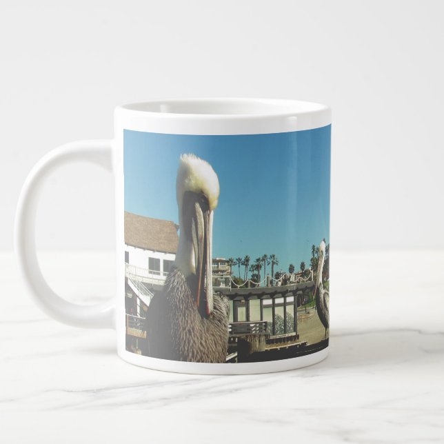 Mug - Pélicans sur la jetée de Californie (Gauche)
