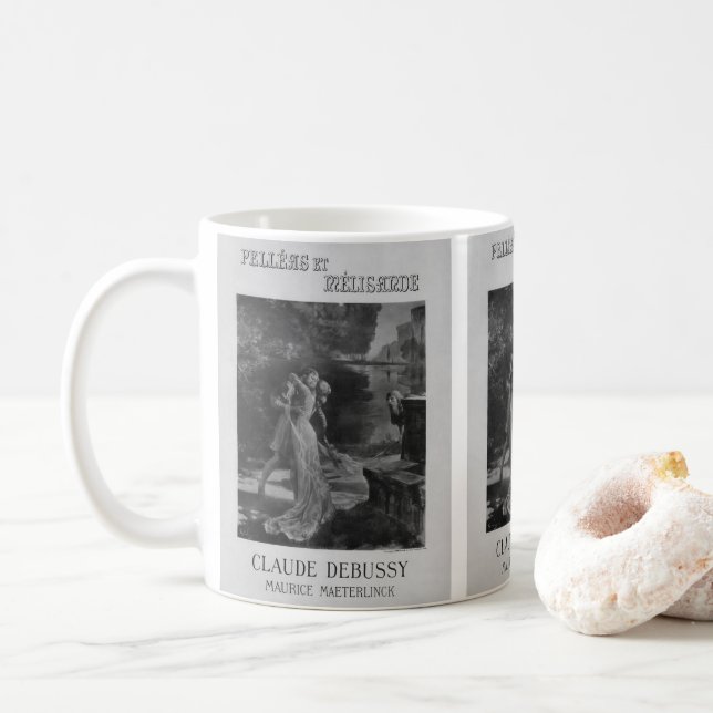 Mug Pelleas et Melisande Opéra, 1902 (Avec donut)