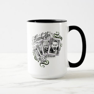 Mug Peloton de suicide "chanceux vous" cartes de jeu