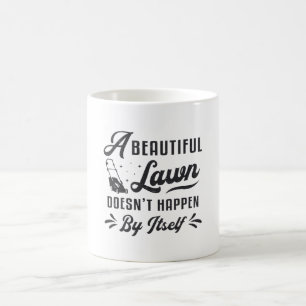 Mug Pelouse tondeuse tondeuse de pelouse Un magnifique