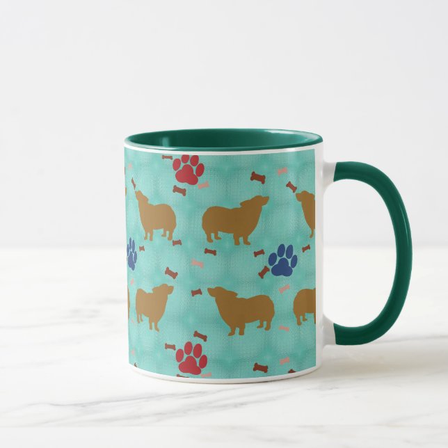 Mug Pembroke Welsh Corgi Shadow (Droite)