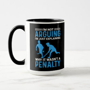 Mug Pénalité du joueur de hockey