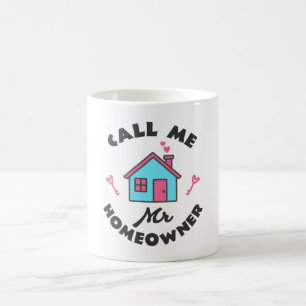 Mug Pendaison de crémaillère Appelez-moi Monsieur Prop