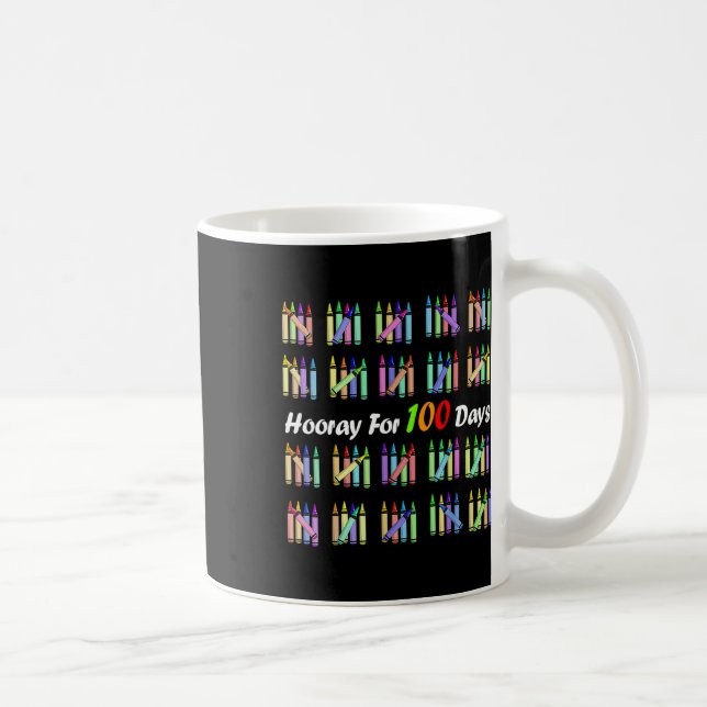 Mug Pendant 100 Jours Enseignants Enfants Joyeux 100E  (Droite)