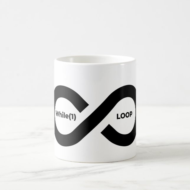 Mug Pendant(1) boucle infinie (Centre)