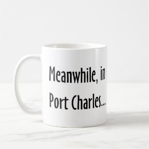 Mug pendant ce temps, à port charles