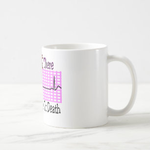 Mug Pendant une minute là ENNUYÉE M'À LA MORT