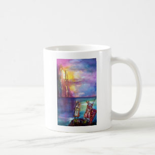 Mug PENDRAGON Chevaliers médiévaux, Coucher de soleil
