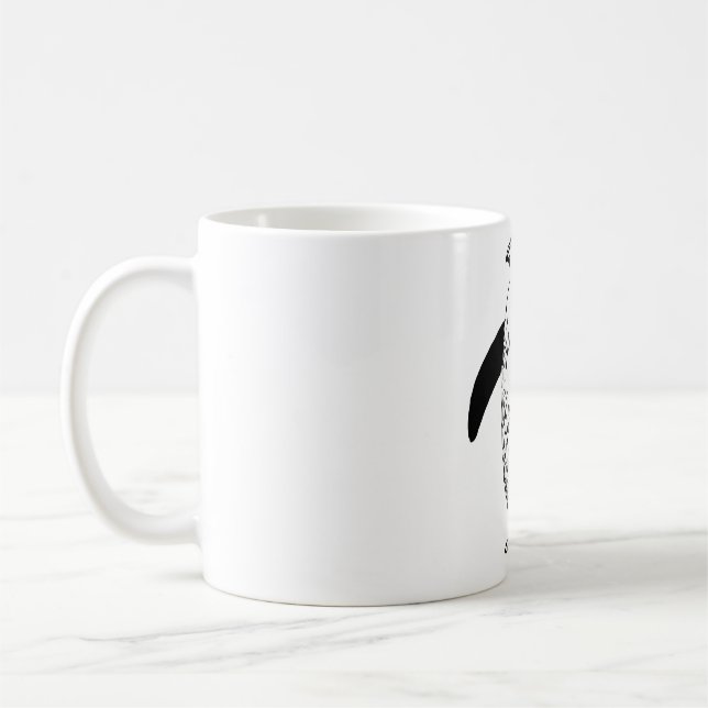 Mug Penguin pattern (Gauche)