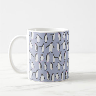 Mug Penguins d'hiver sans faille motif + vos idées
