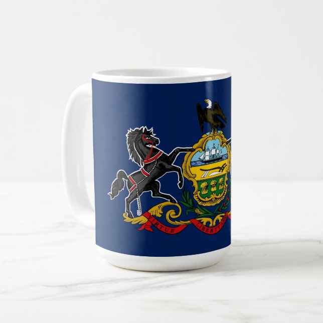 Mug Pennsylvania flag (Devant gauche)