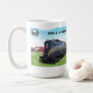 Mug Pennsylvania Railroad Locomotive GG-1 #4800    Cof