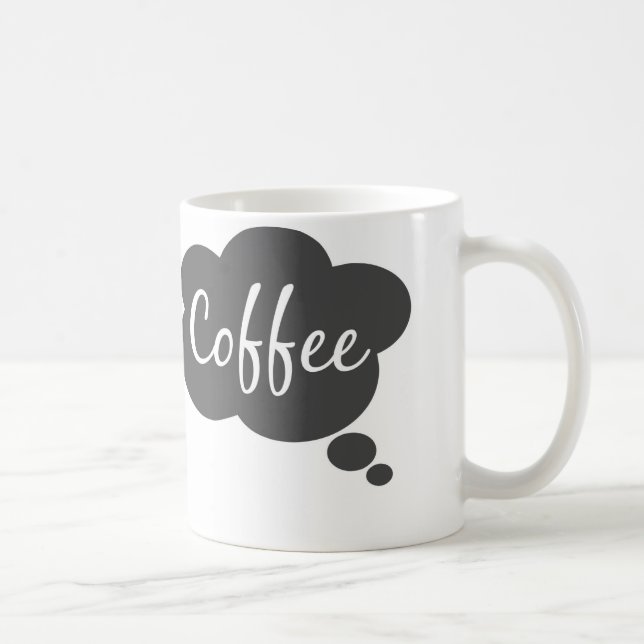 Mug Pensée au café (Droite)