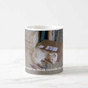 Mug Pensée en dehors de la boîte