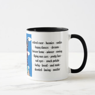 Mug Pensées de lévrier