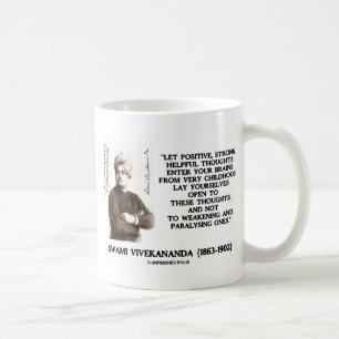 Mug Pensées positives, fortes et utiles de Swami Vivek