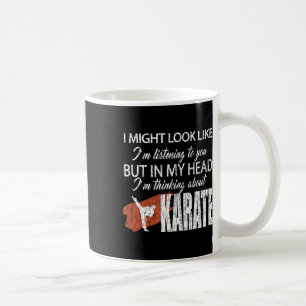 Mug Penser à Karate Funny Martial Arts Black Bel