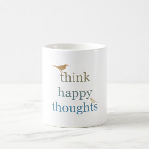 Mug Penser Bonne Pensée Oiseaux