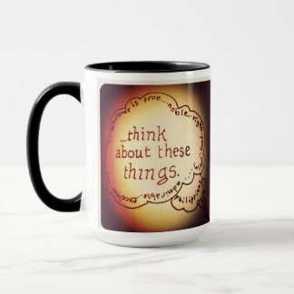Mug Pensez à ces choses