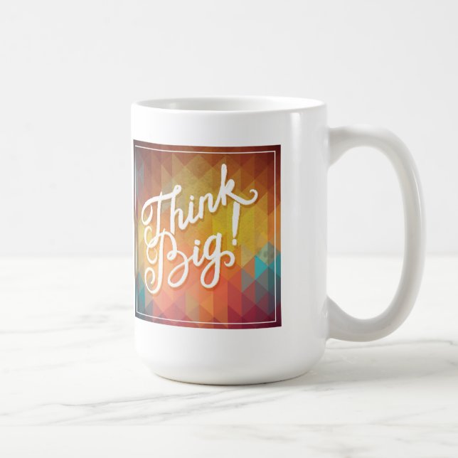 Mug Pensez grand (Droite)