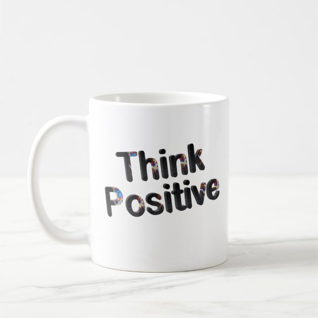 Mug Pensez le positif (Gauche)