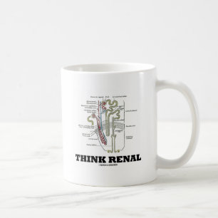 Mug Pensez rénal (le néphron de rein)
