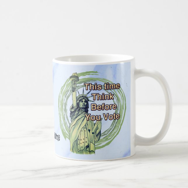 Mug Pensez Vote Liberté (Droite)