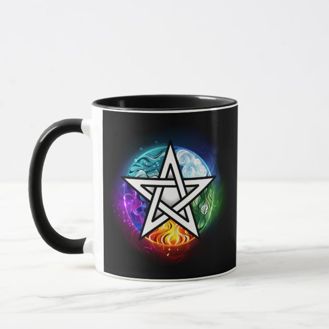 Mug pentagramme du Wiccan (Gauche)