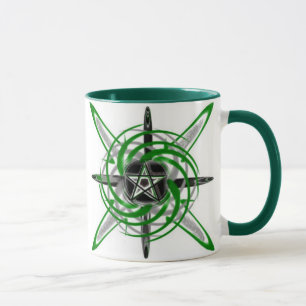 Mug Pentagramme étoile verte
