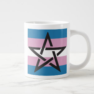 MUG PENTAGRAMME TRANS PRIDE