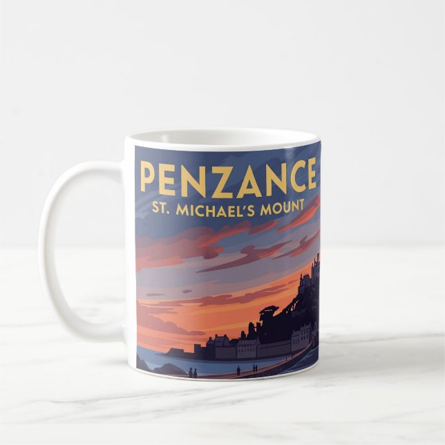 Mug Penzance St Michael’s Mount England Travel (Gauche)
