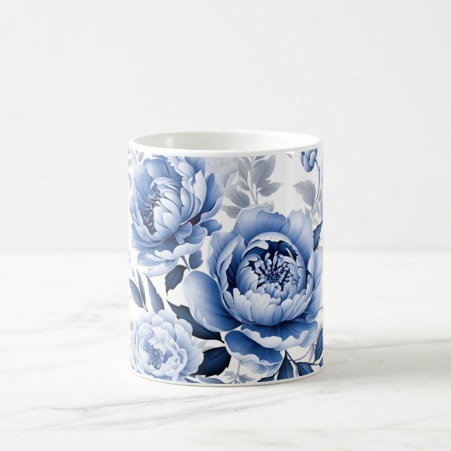 Mug Peonies bleues (Centre)