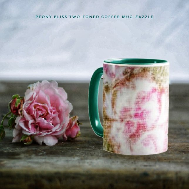 Mug Peony Bliss (Créateur téléchargé)