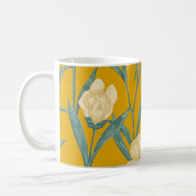 Mug Peony Claire de Lune Vintage (Gauche)