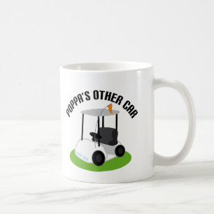 Mug Pépères l'autre voiture (chariot de golf)
