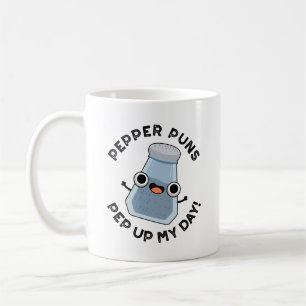 Mug Pepper Puns Pep Up My Day Funky Food Pun