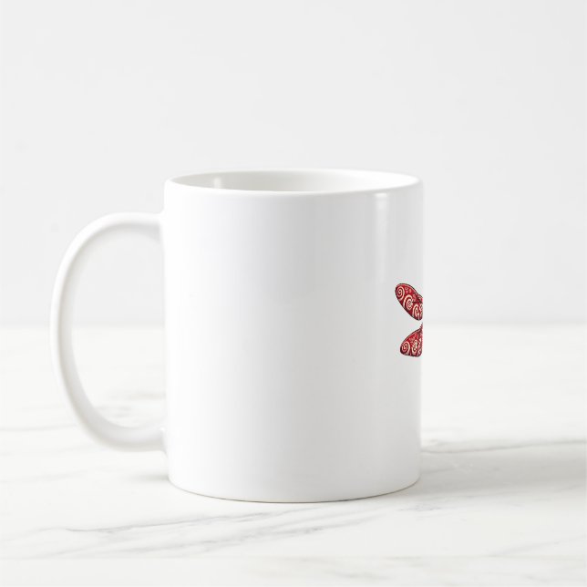Mug Peppermint dragonfly (Gauche)