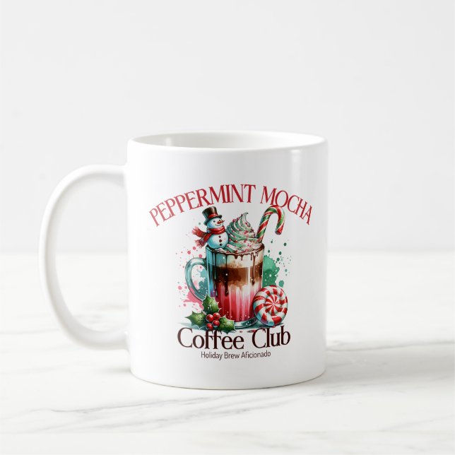 Mug Peppermint Mocha Coffee Club (Gauche)