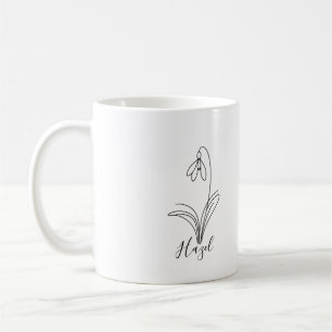 Mug Perce-neige personnalisé de janvier Fleur de naiss