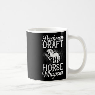Mug Percheron Ébauche Cheval Cheval Équitation Équestr